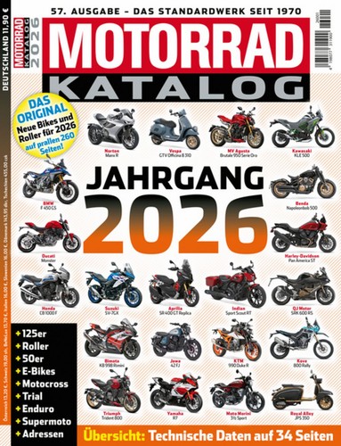 Motorrad katalog 2026 - katalog,