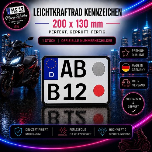 Kennzeichen schwarz 200 - kennzeichen, in