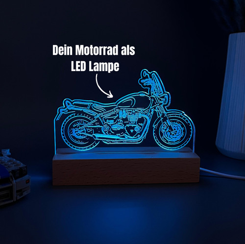 Triumph motorrad deko lampe - triumph,