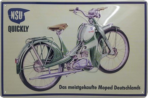 Geprägtes blechschild passend - geprägtes,