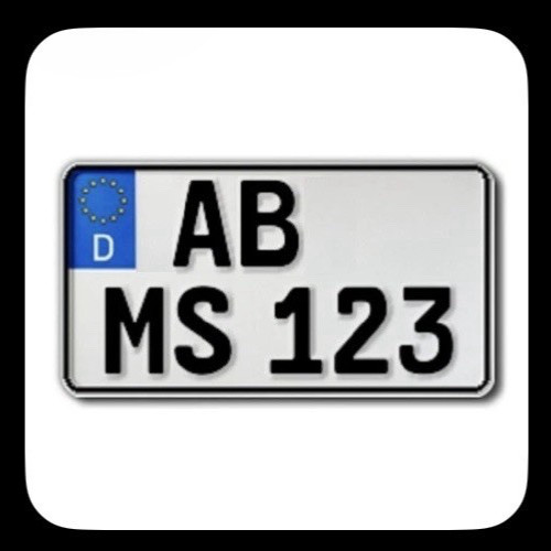 Kennzeichen 240 130 mm - |, |