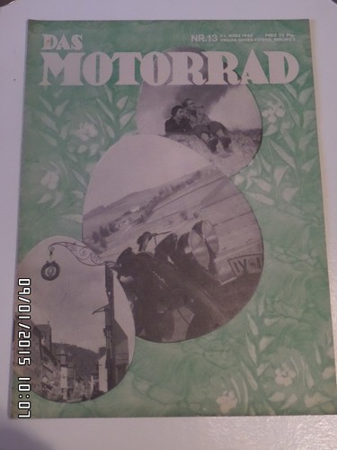 Zeitschrift das motorrad - das,